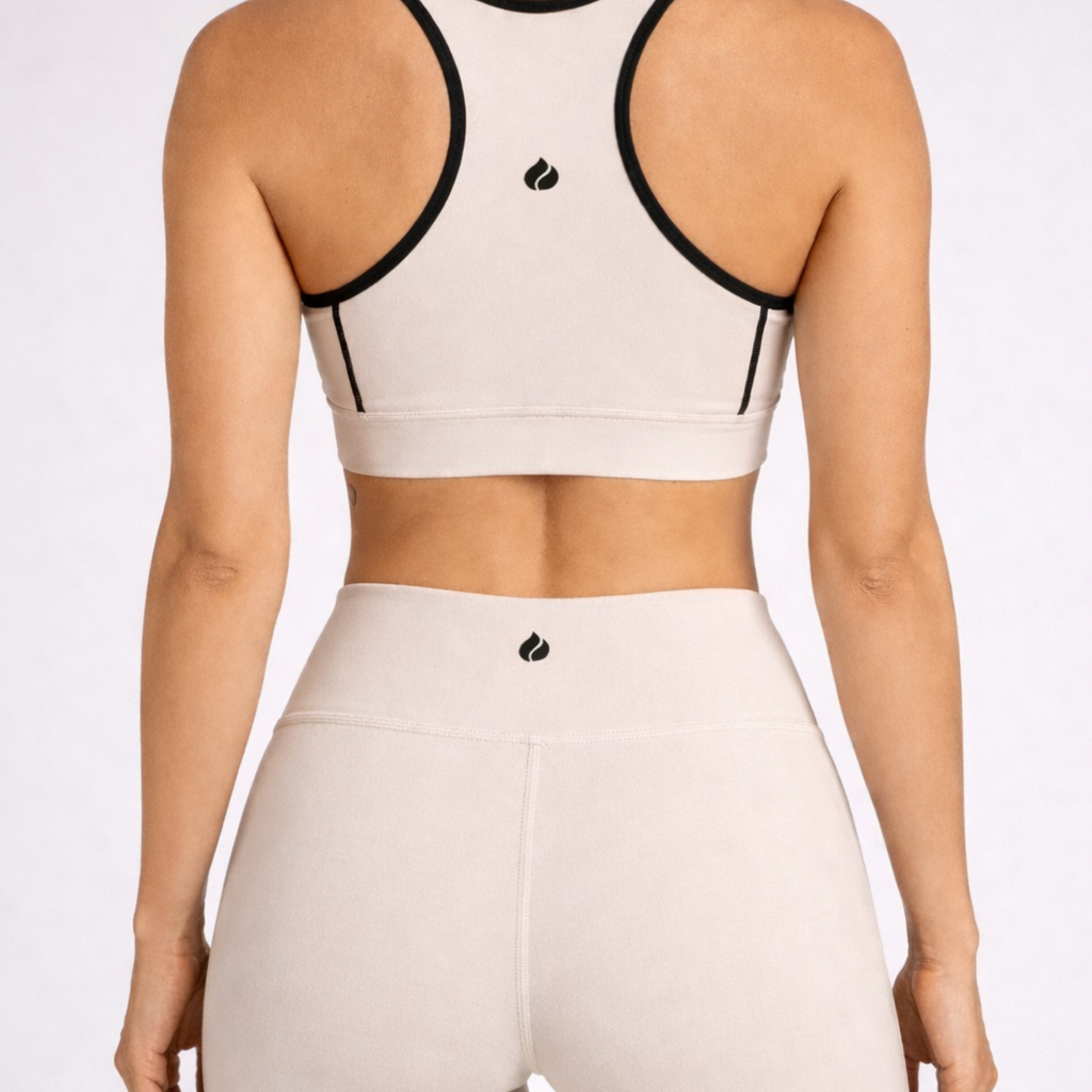 Foundation Sports Bra - Bone