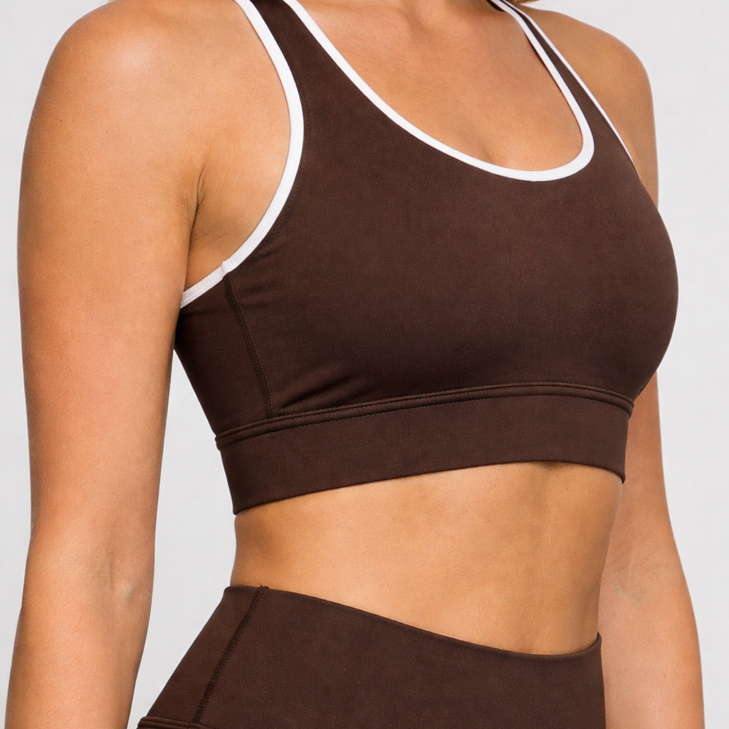 Foundation Sports Bra - Espresso